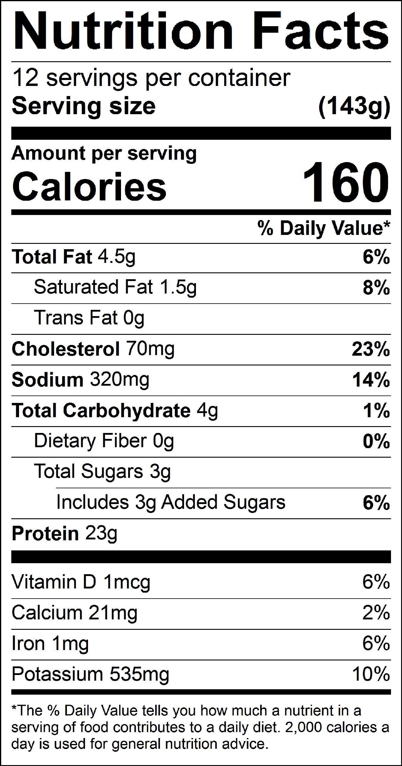 Nutrition Facts::