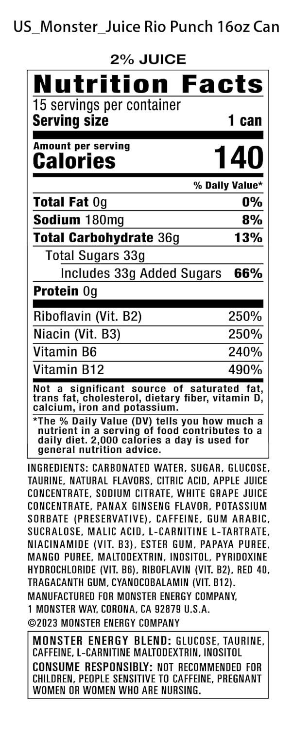 Nutrition Facts::