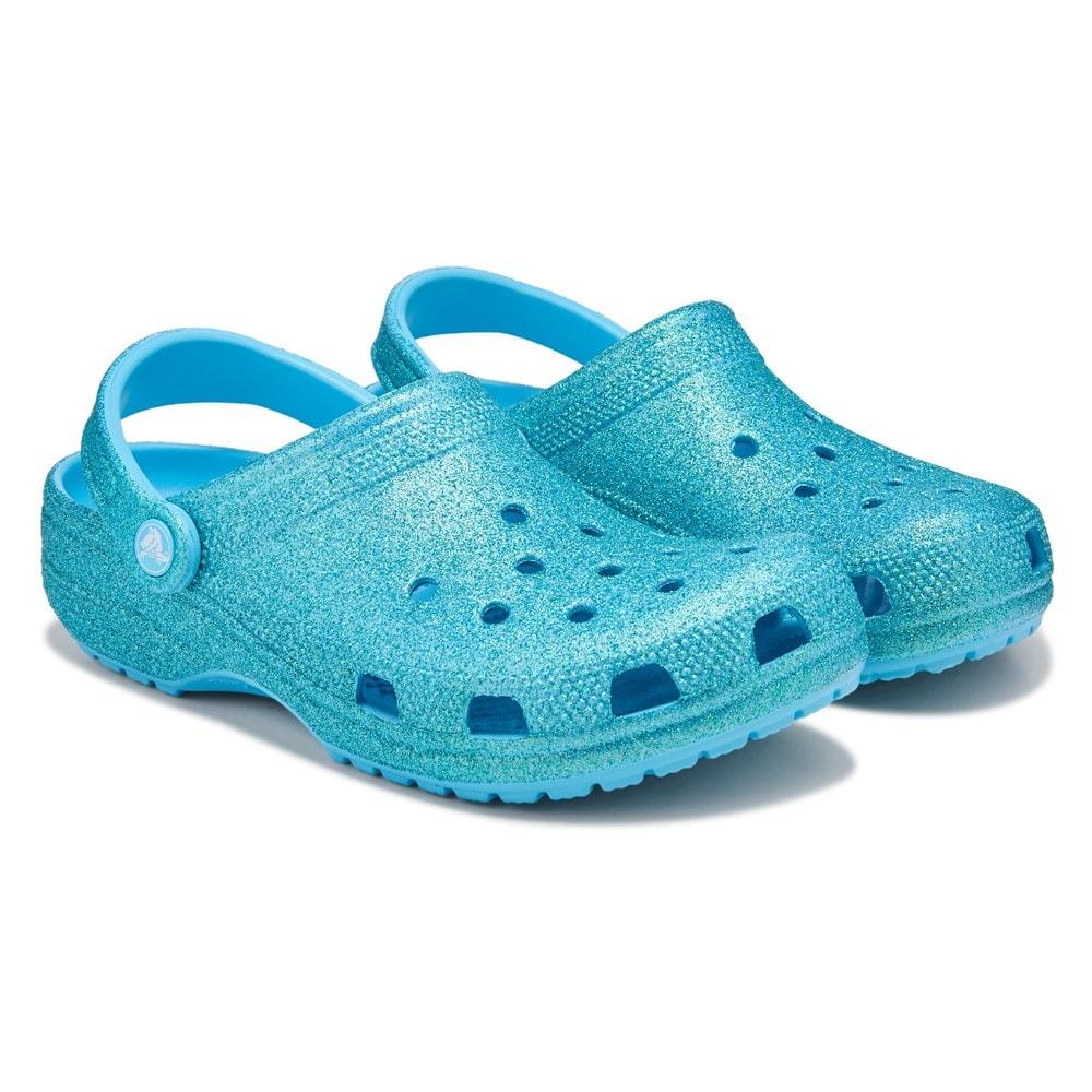 Glitter Crocs and Jibbitz Charms Trend With Teens