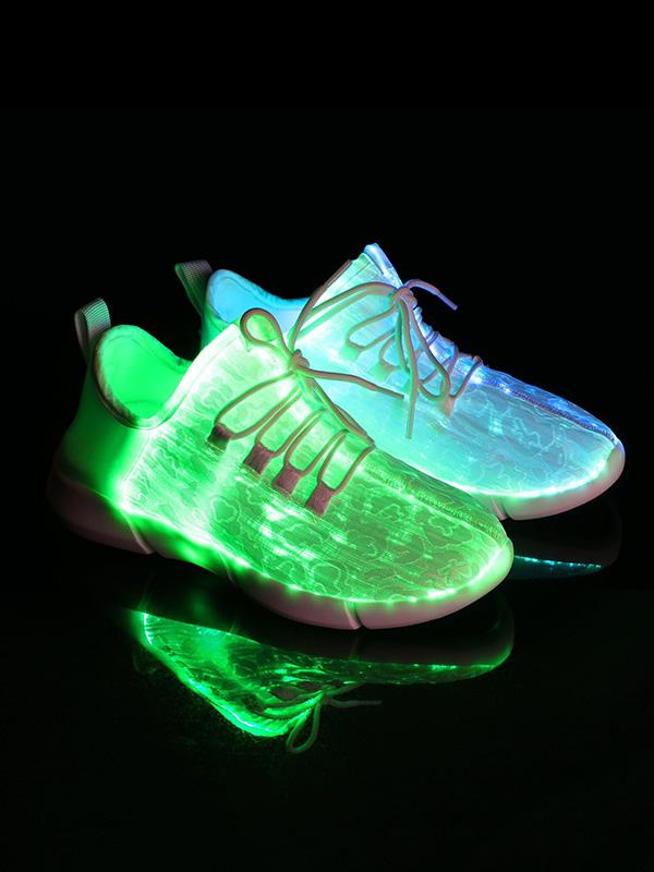 Glow-in-the-Dark Sneakers Gain Popularity in Teen Fashion