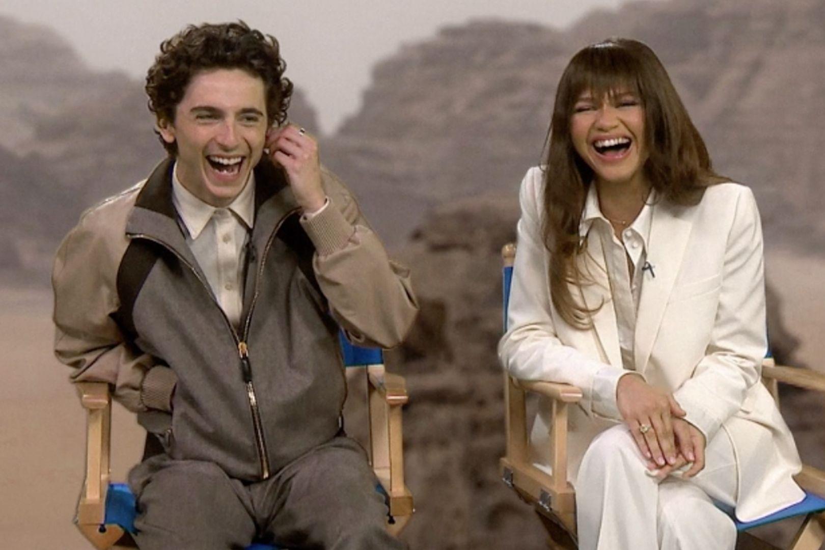 Timothée and Co-Star’s Friendship Photos Tell a Different Story