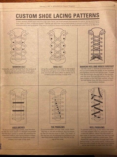 Custom Lacing Patterns Trend Among Teen Sneakerheads