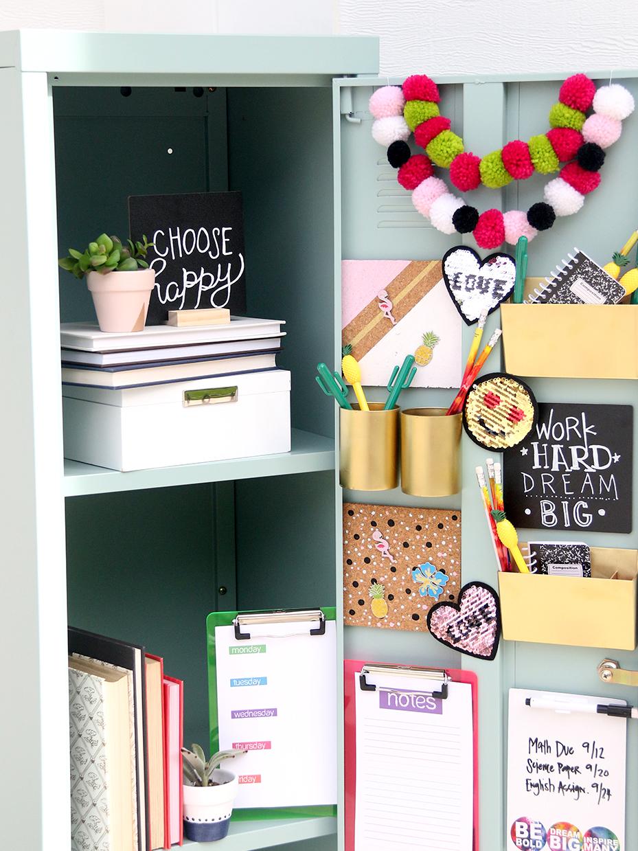 Why Teens Are Decorating Their Lockers Like Mini Bedrooms