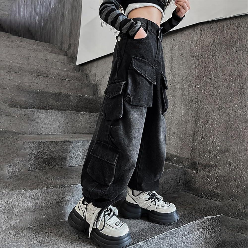 Teens Pair Baggy Jeans With Slip-On Clarks