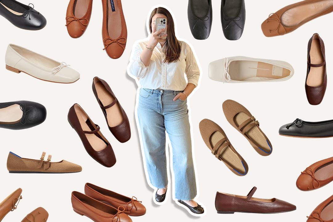 Revamped Ballet Flats Trend in Teen Influencer Fashion