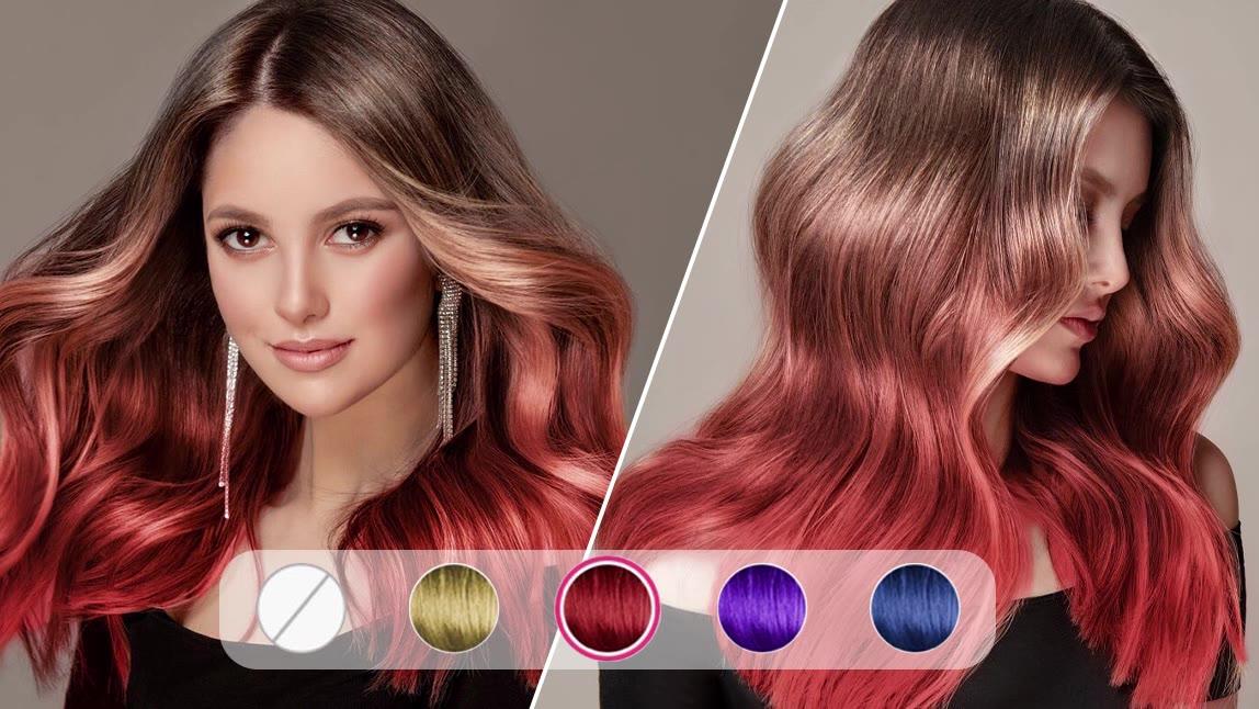 Teens Use AI Filters To Test Hair Colors Before Dyeing