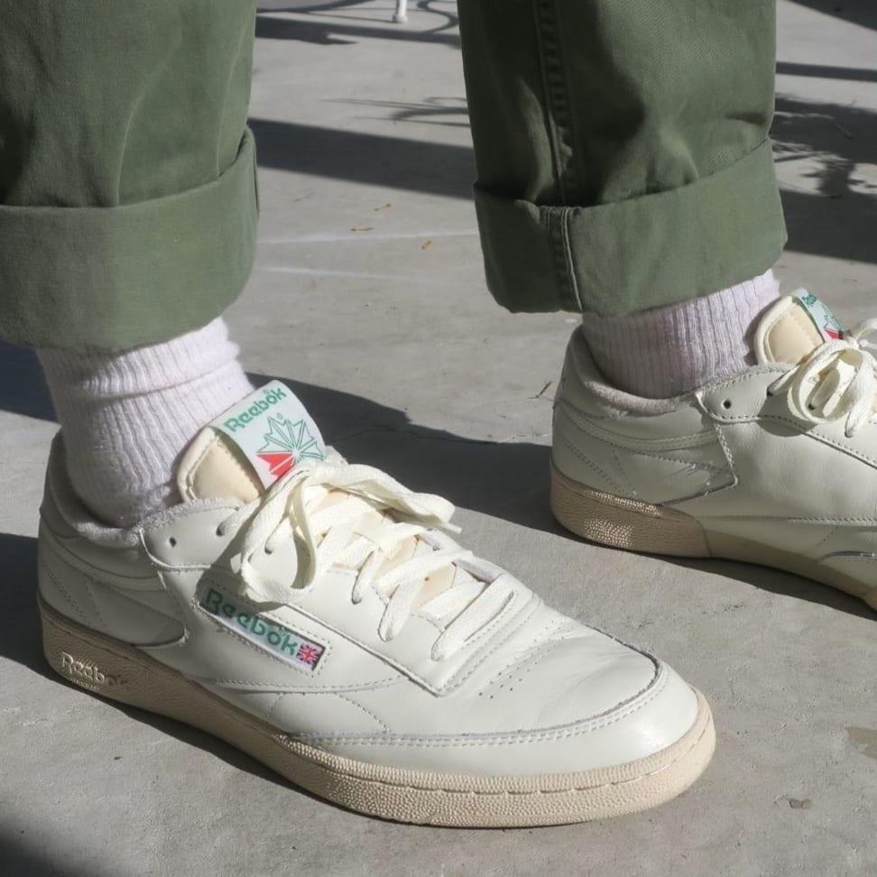 Classic Reebok Club C Sneakers Go Viral Among Teens