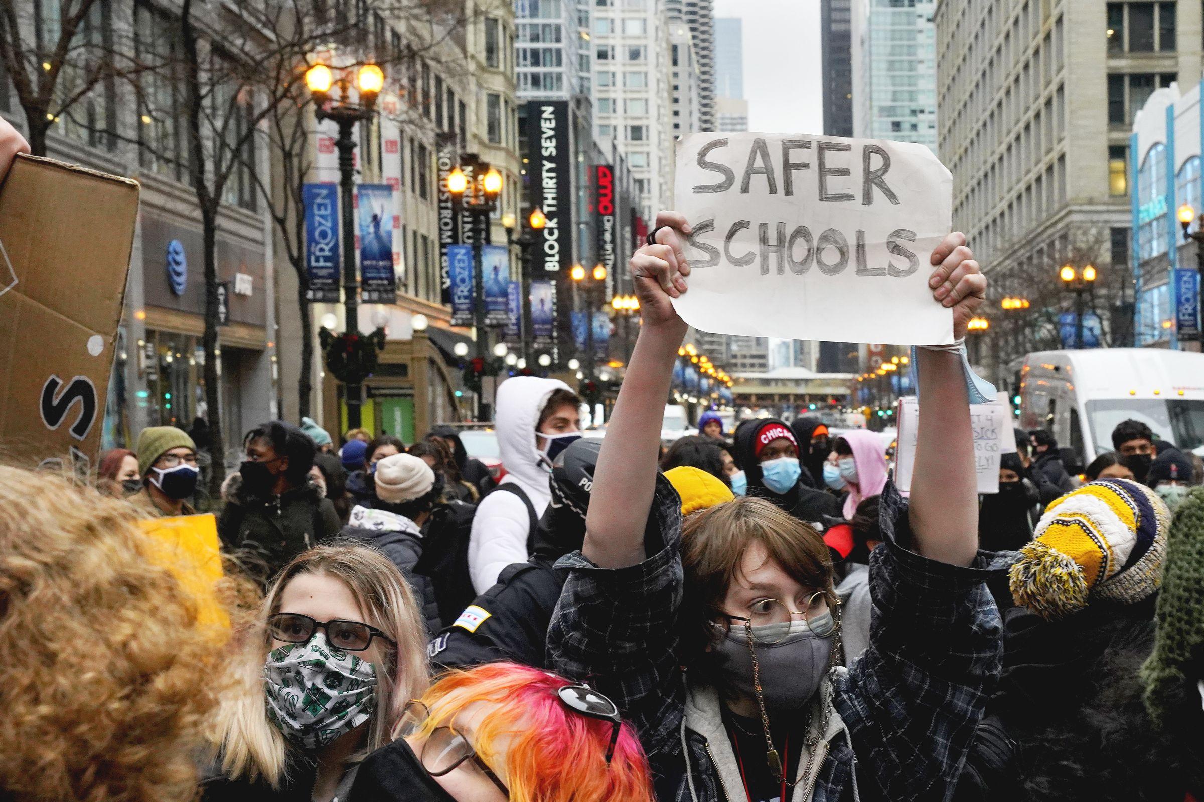 Student-Led Walkouts Demand Policy Reform