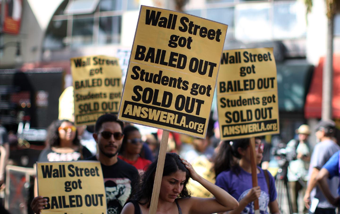 Student Debt Protests Gain Momentum on College Campuses
