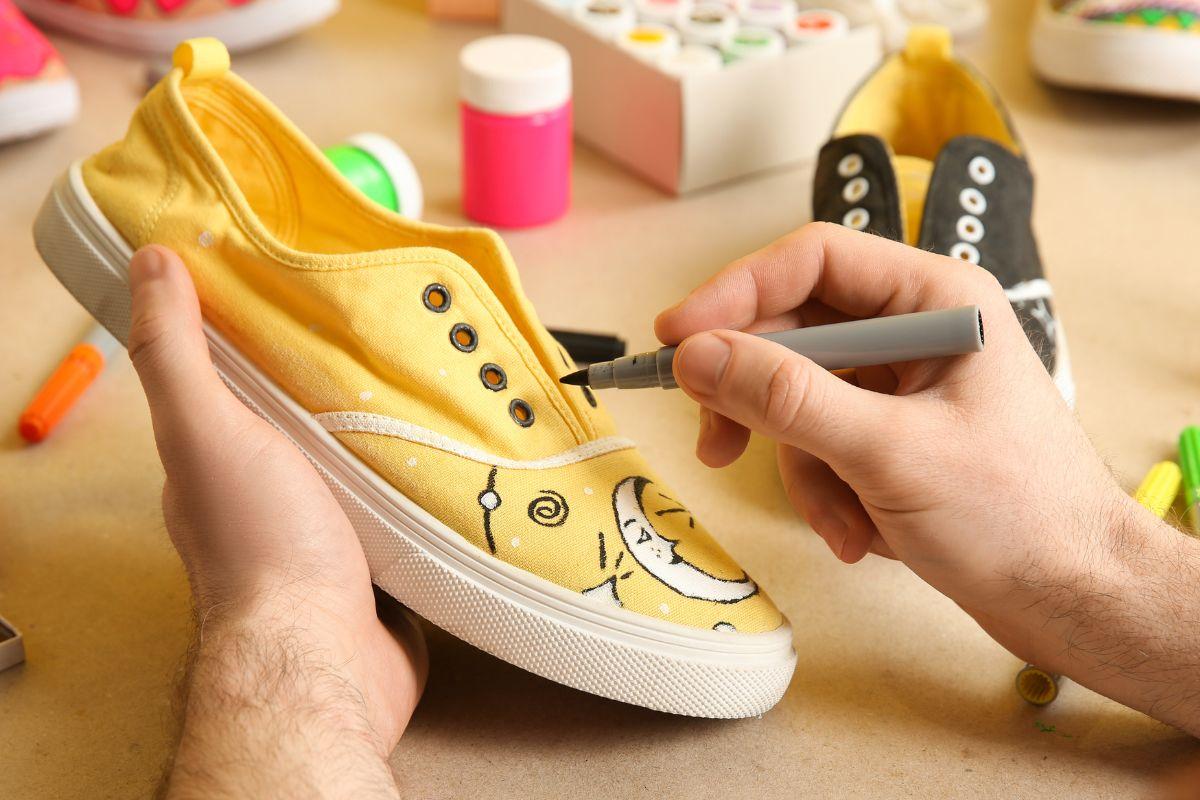 DIY Custom Sneakers and Painted Kicks