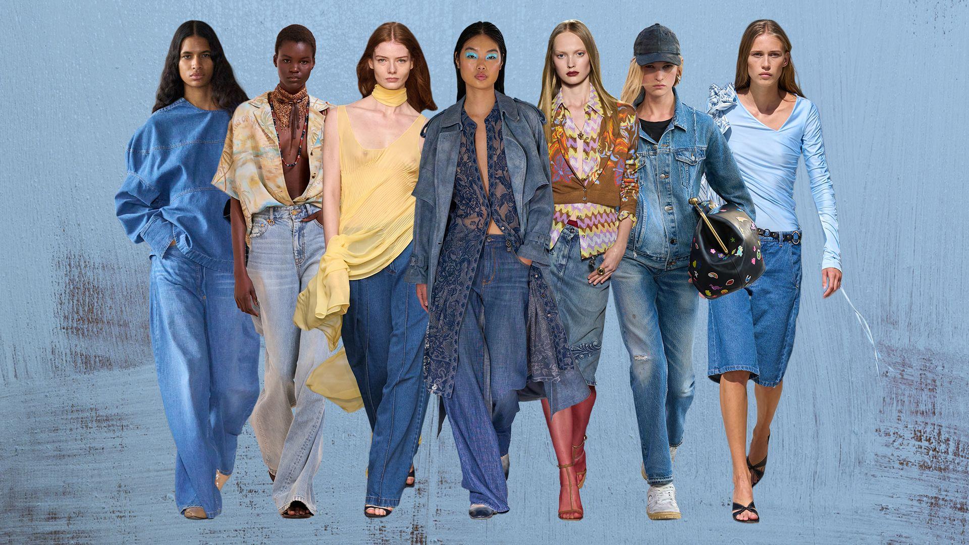Fresh denim trends: flares, baggy, and utility styles