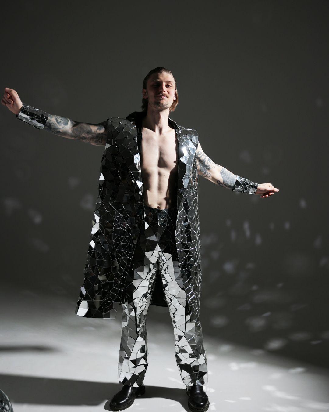 How silver, reflective pieces are dominating festival looks