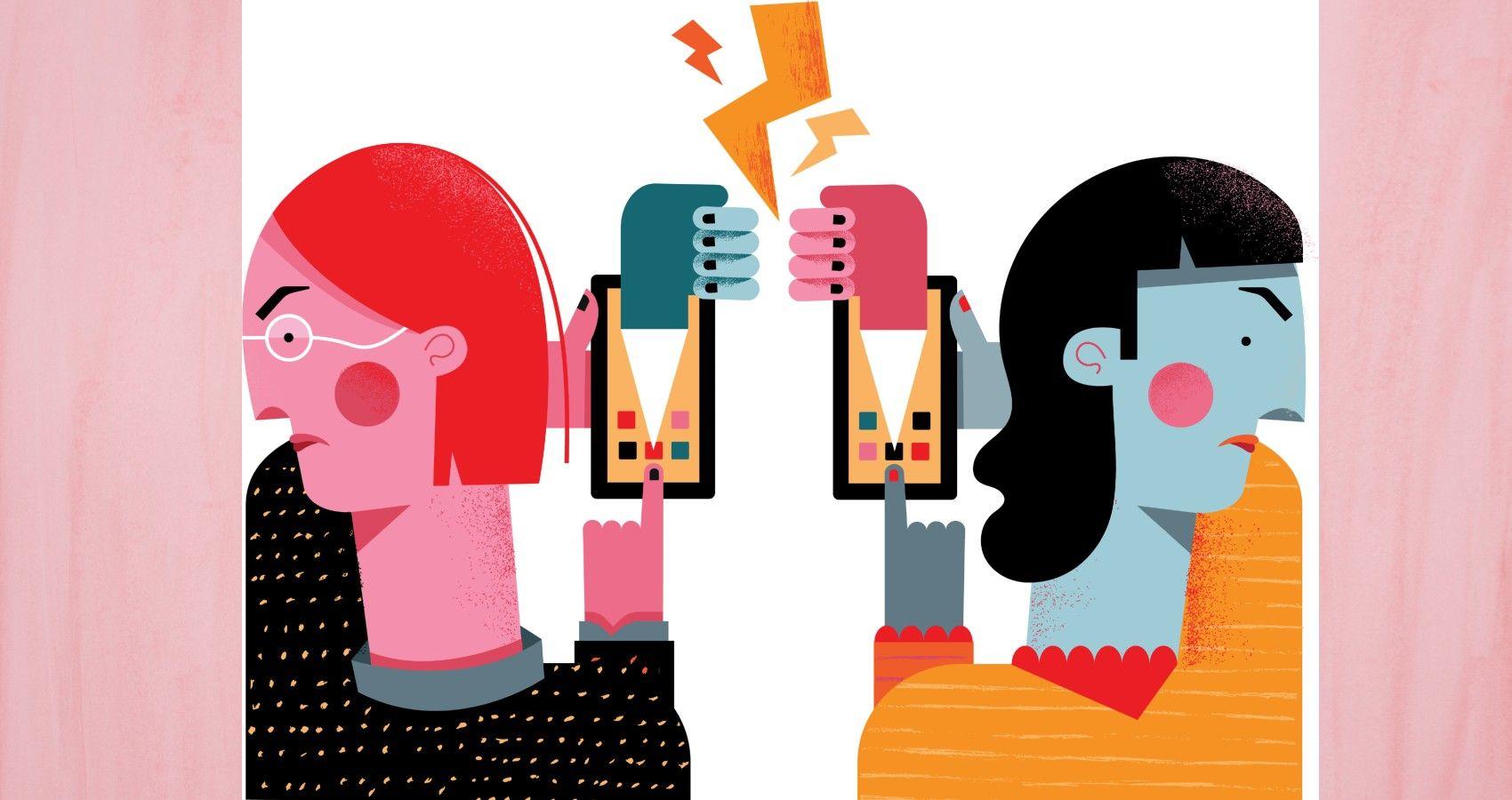 When feuds spill over onto social media