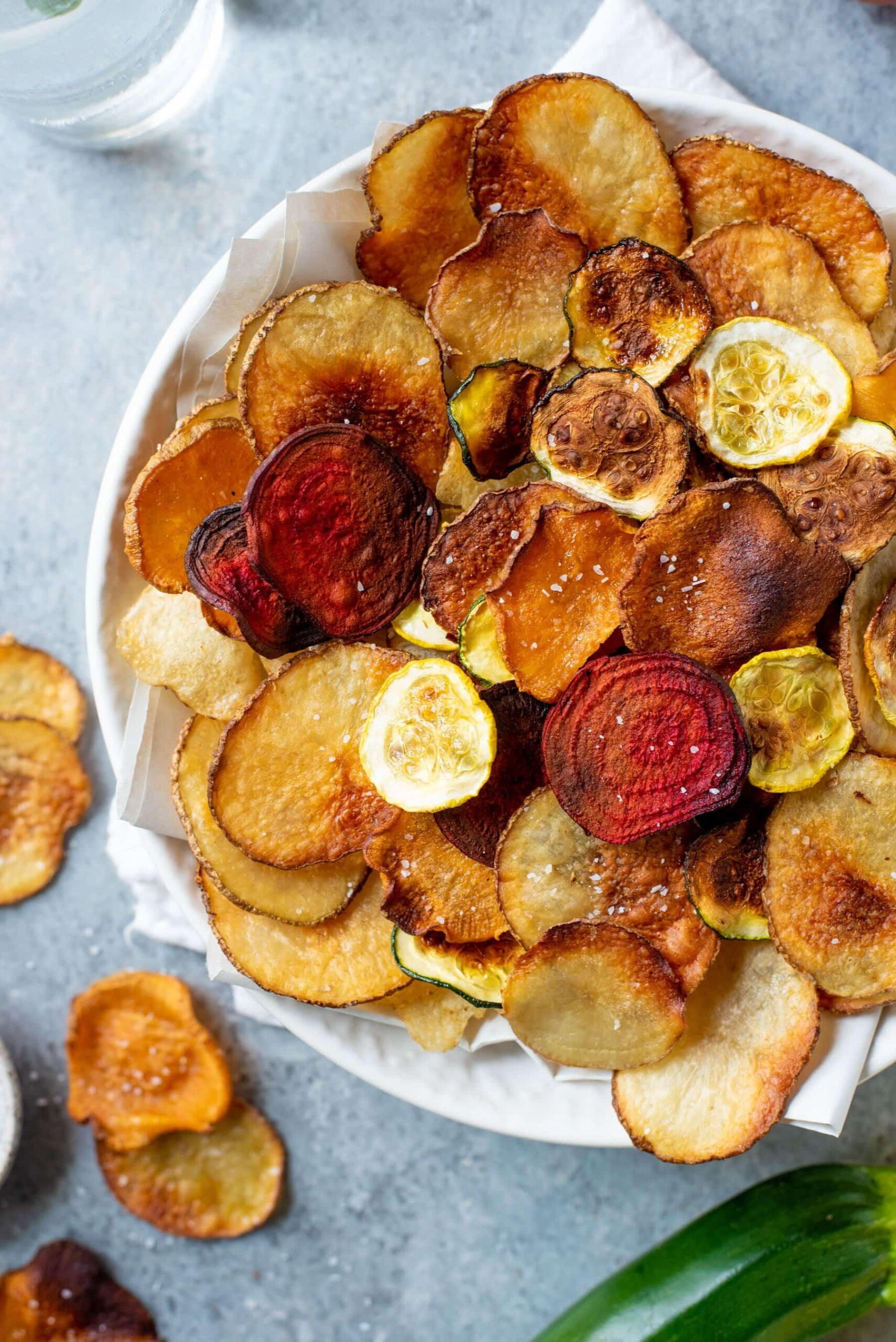 Oven-Baked Zucchini Chips