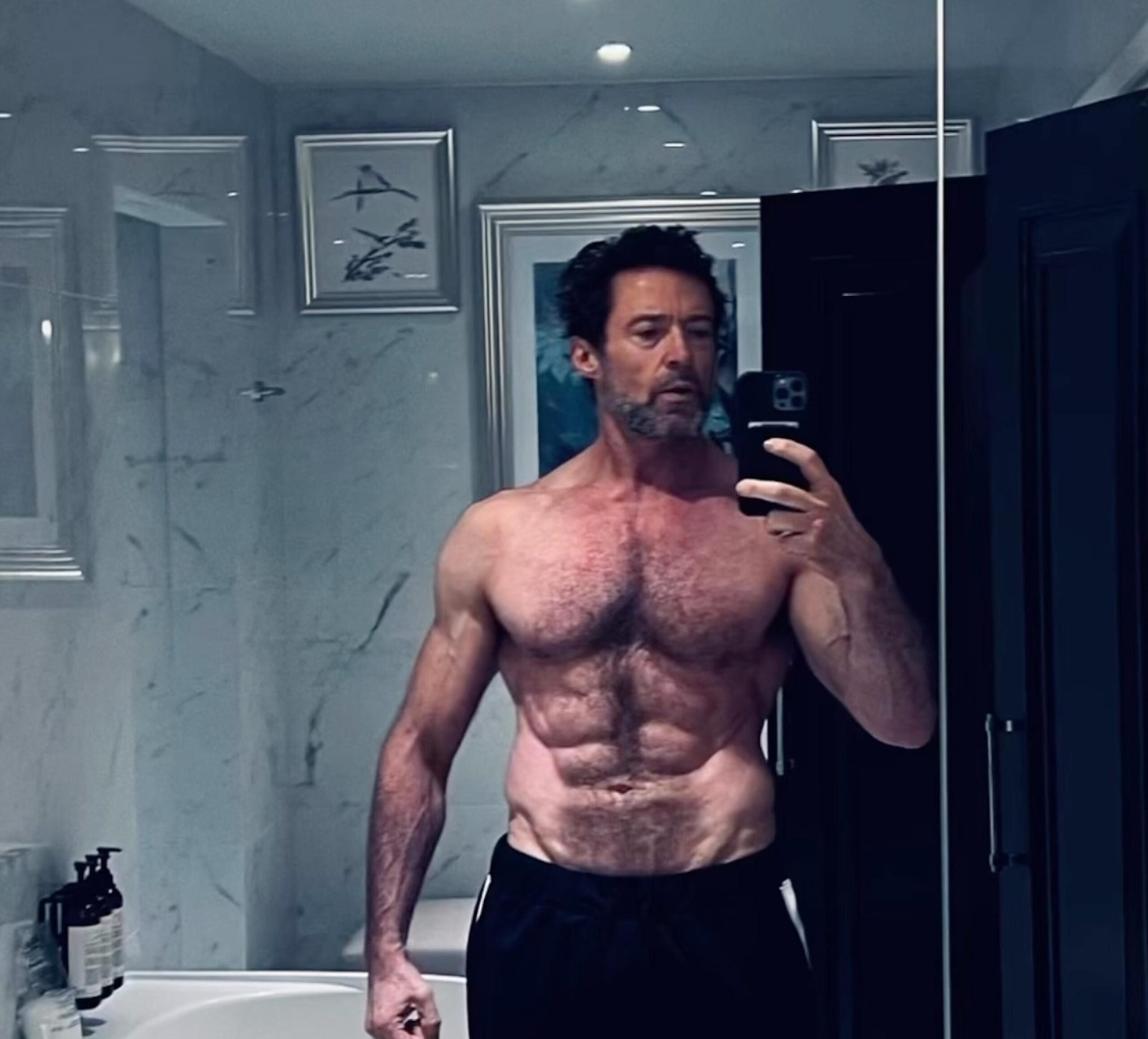 Hugh Jackman Admits Training for ‘Wolverine’ at 55 is ‘A Lot Harder.’