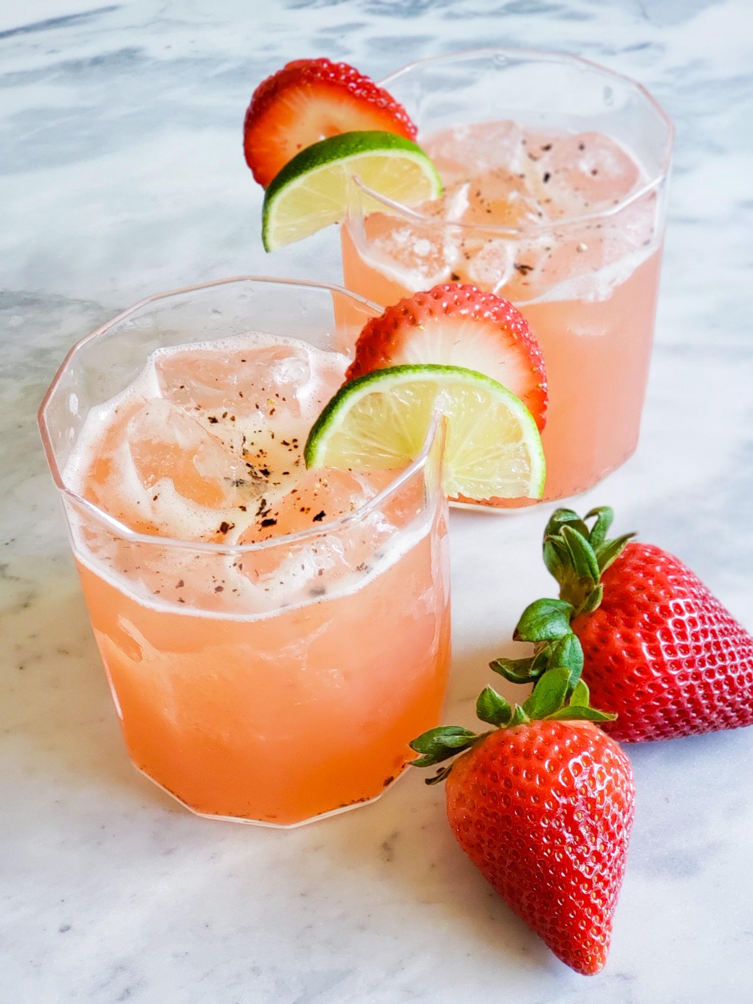 Fire & Ice Tequila Smash