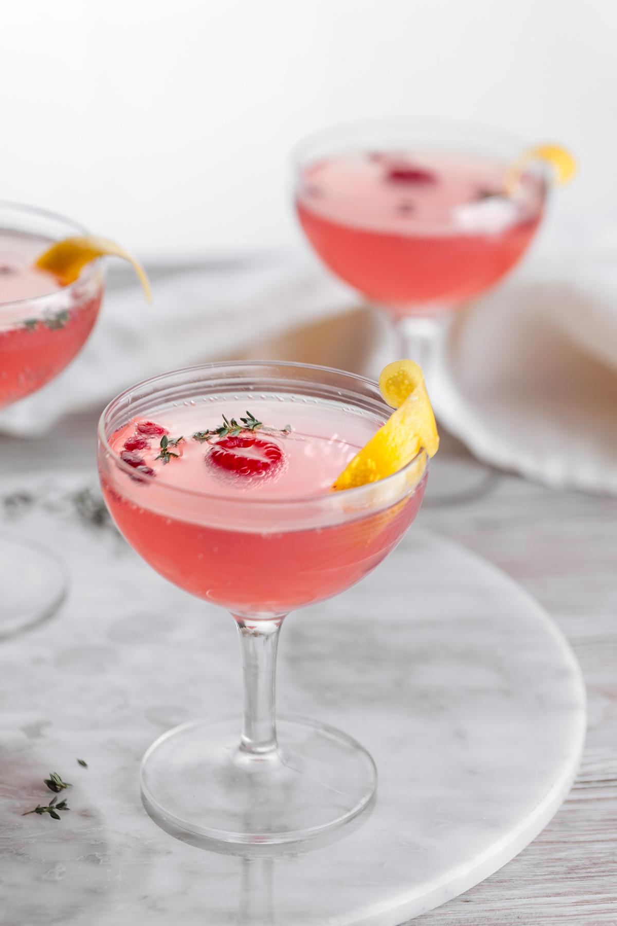 Frosted Pomegranate Cosmo