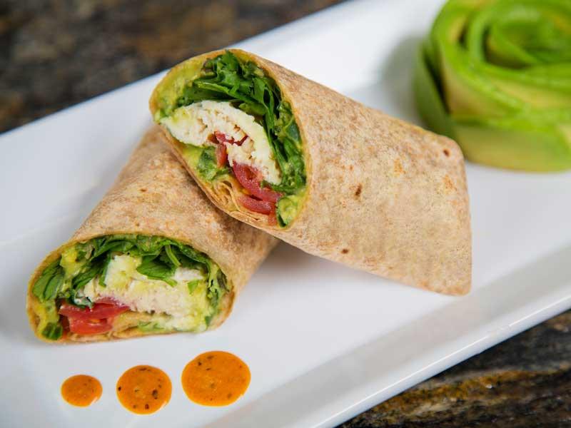 Whole Wheat Veggie Wrap
