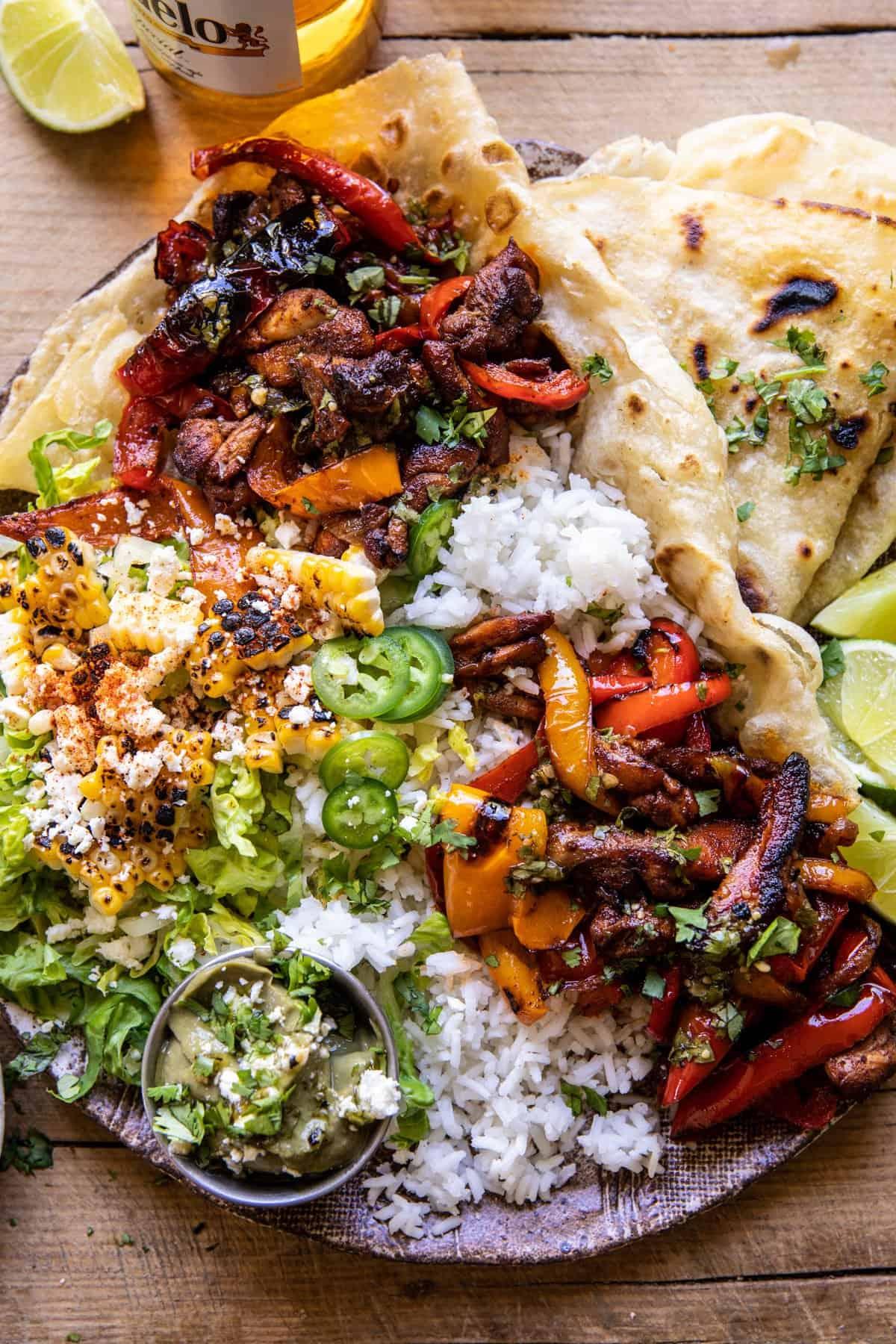 Grilled Chicken Fajita Bowl