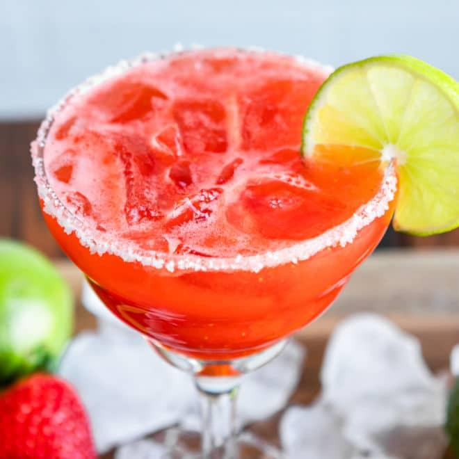 Pineapple Strawberry Margarita