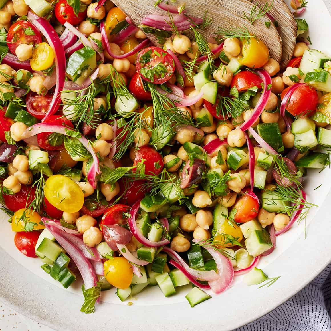 Mediterranean Chickpea Salad