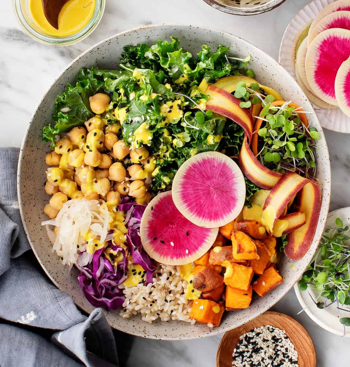 Roasted Veggie Buddha Bowl