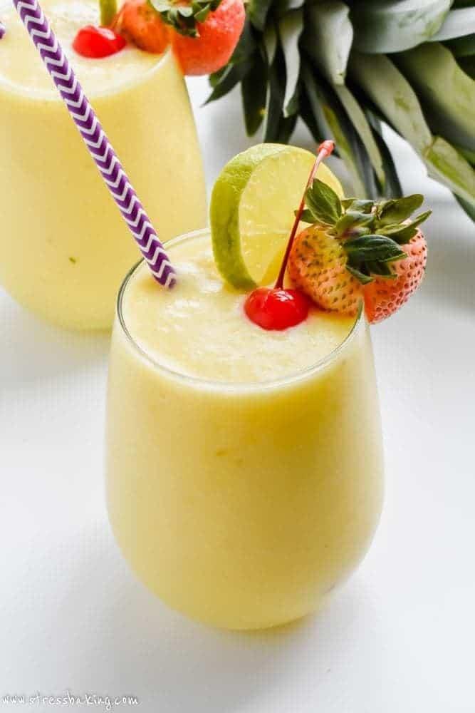 Ocean Breeze Pineapple Cooler