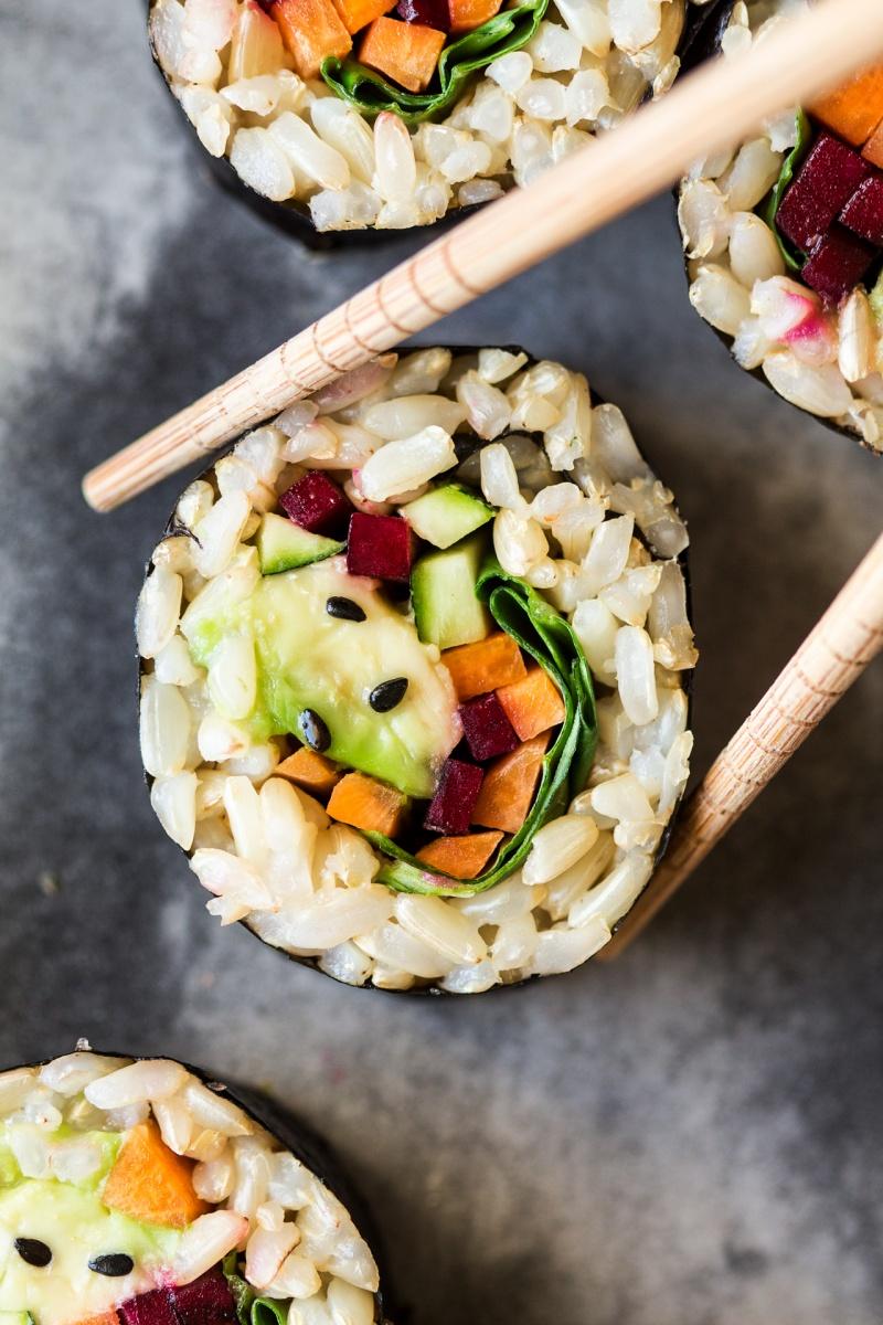 Veggie & Brown Rice Sushi