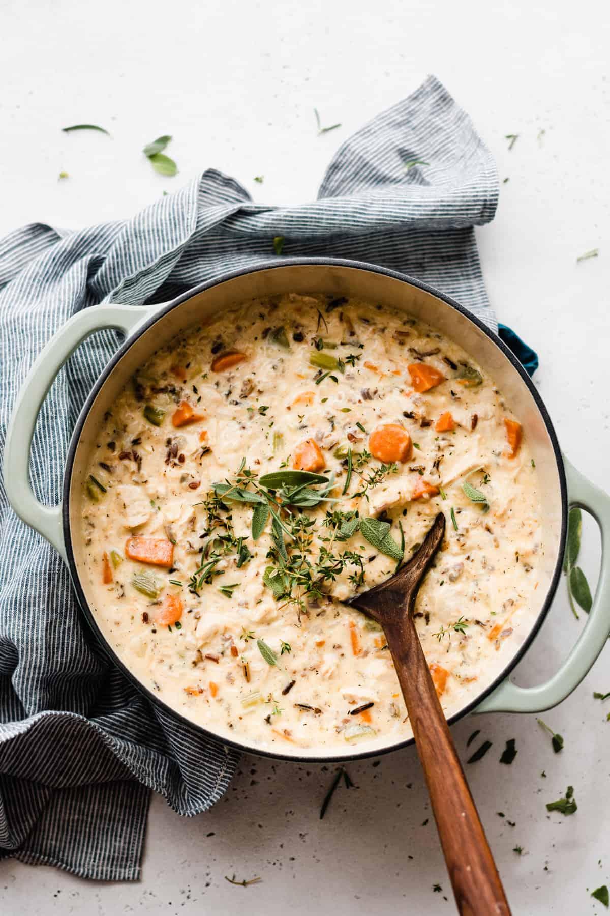 Wild Rice & Lentil Soup
