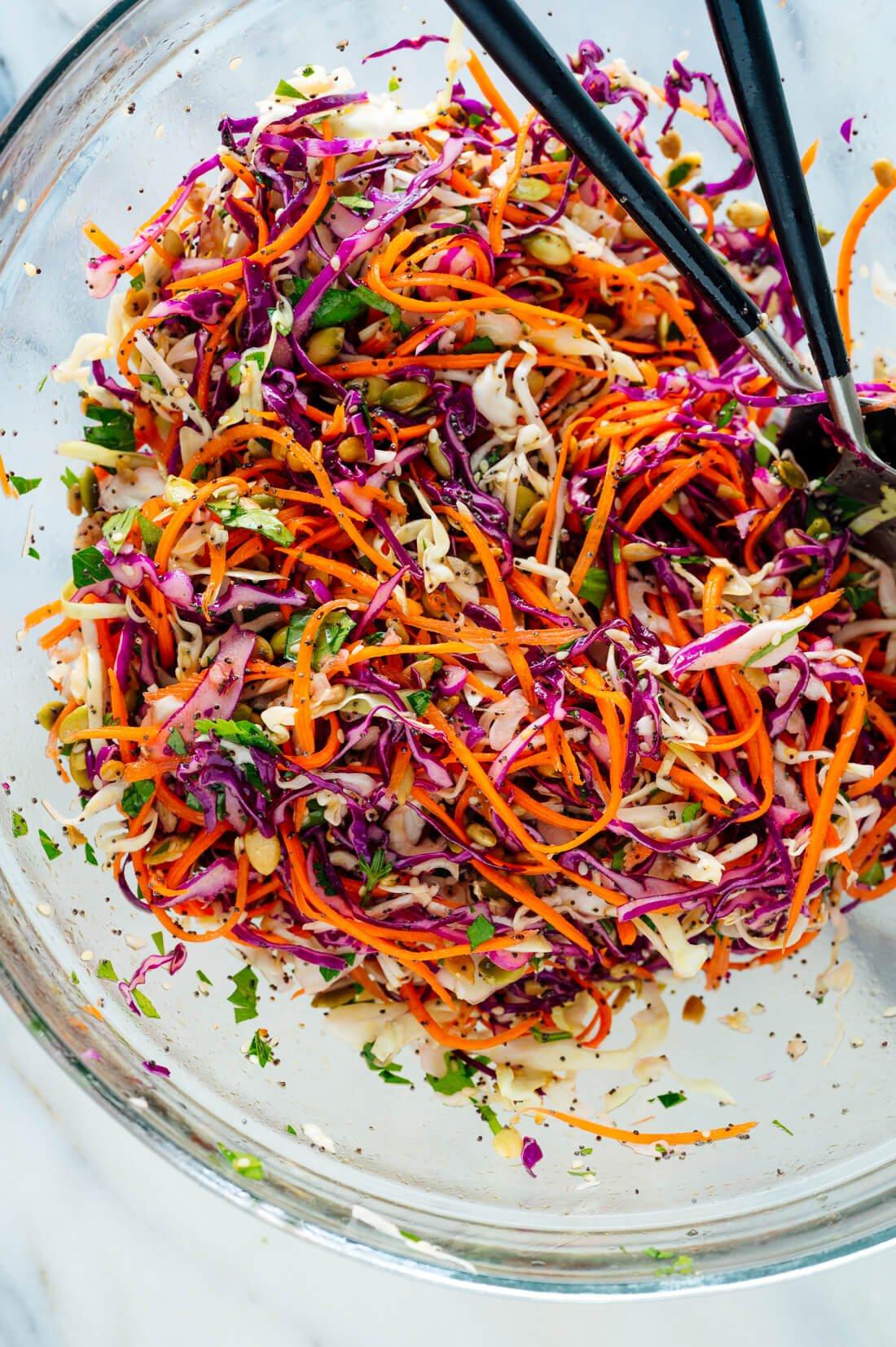 Zesty Cabbage Slaw Salad