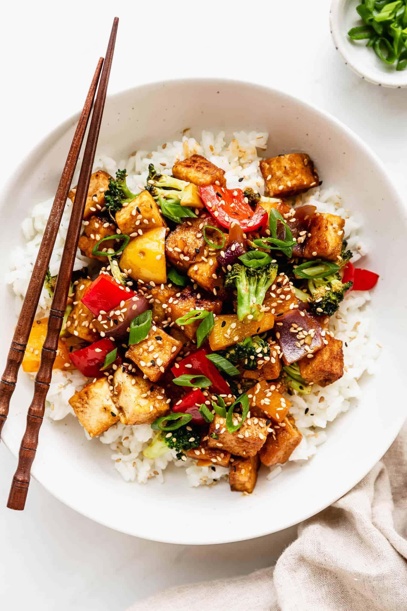 Tofu & Veggie Stir Fry