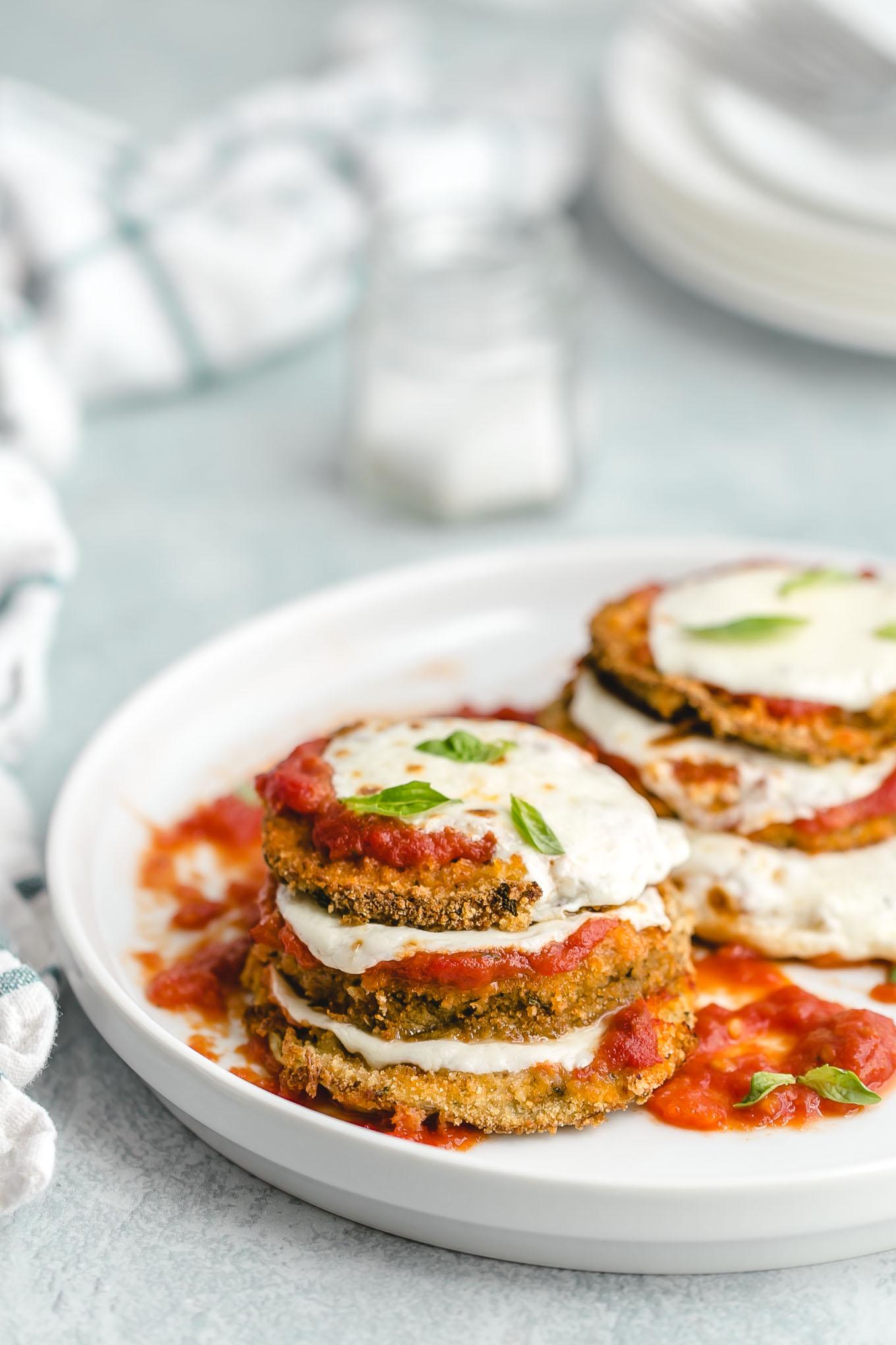 Eggplant Parmesan Light