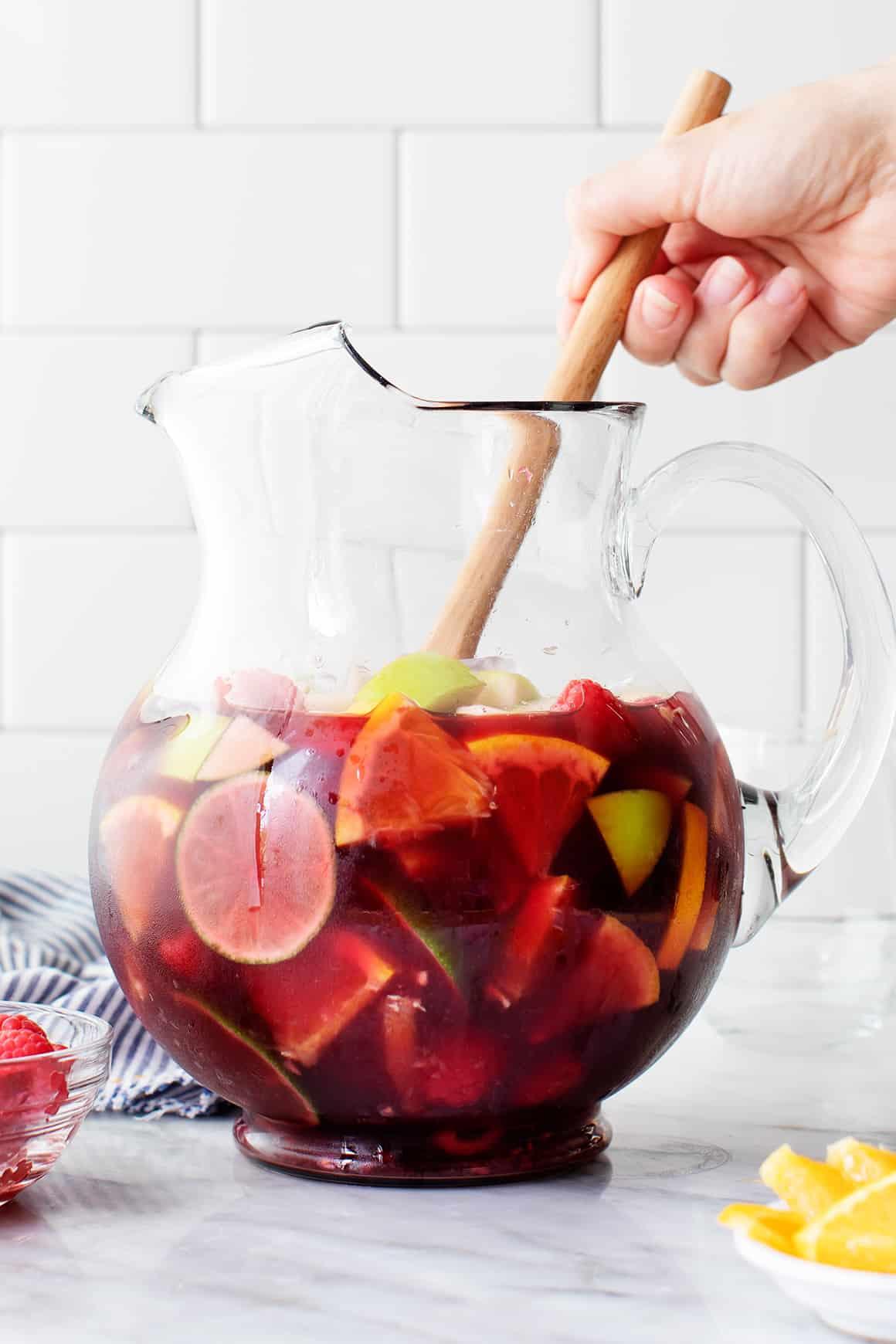 Crimson Glow Sangria