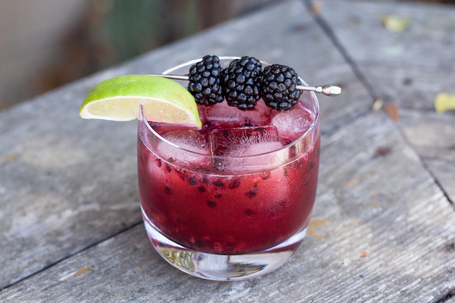 Midnight Blackberry Cooler