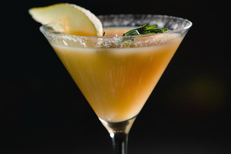 Spiced Ginger Velvet Martini