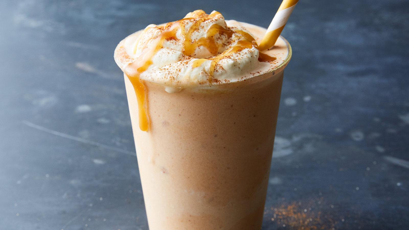Pumpkin Caramel Milkshake