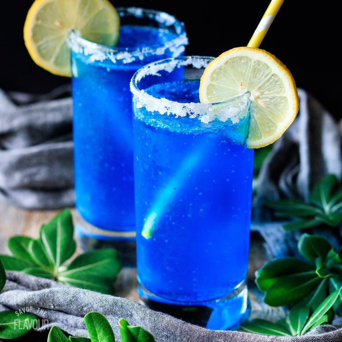 Haunted Blue Lagoon Mocktail