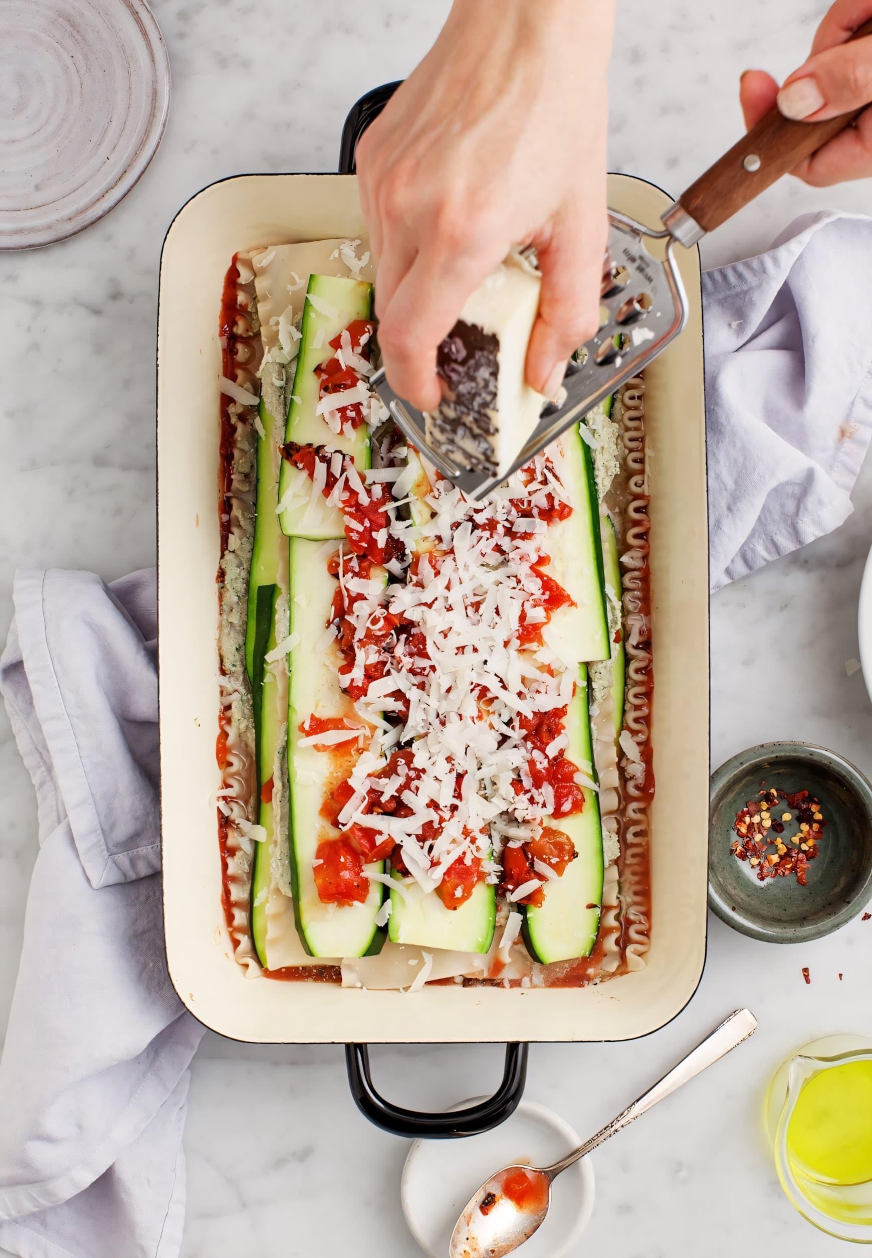 Zucchini Lasagna Rolls