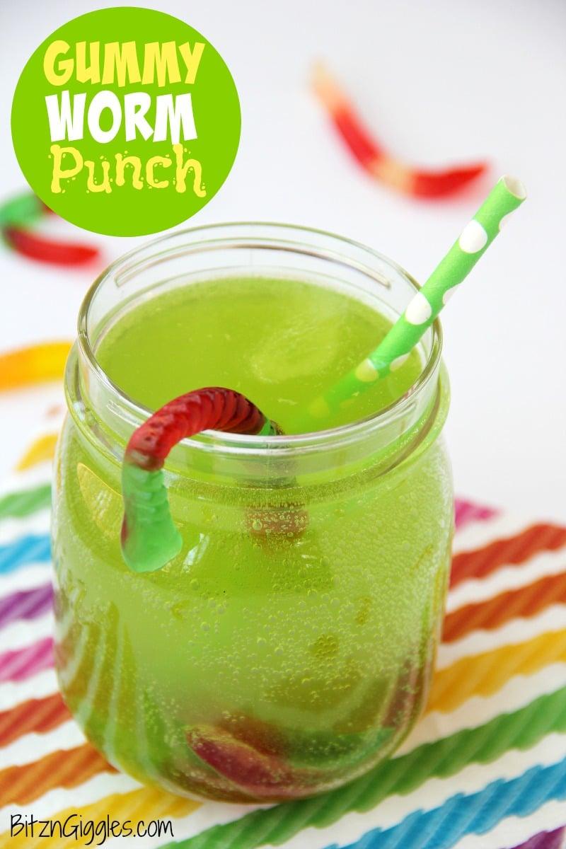 Creepy Crawler Gummy Worm Punch