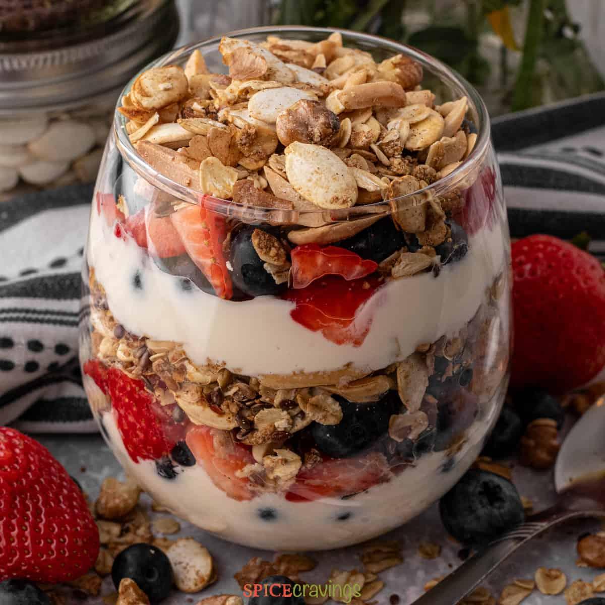 Greek Yogurt Berry Parfait