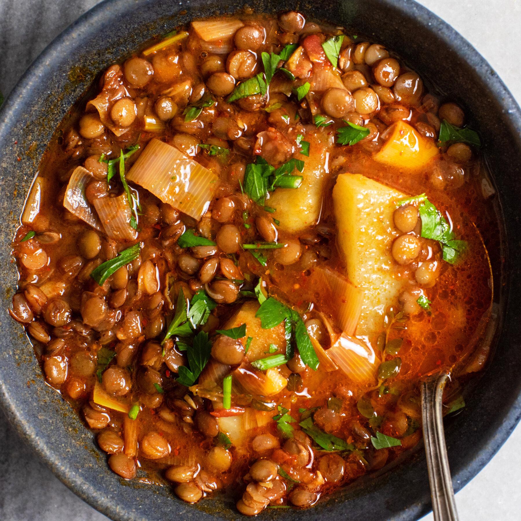 Lentil & Veggie Stew
