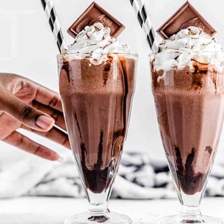 Chilling Chocolate Spider Shake