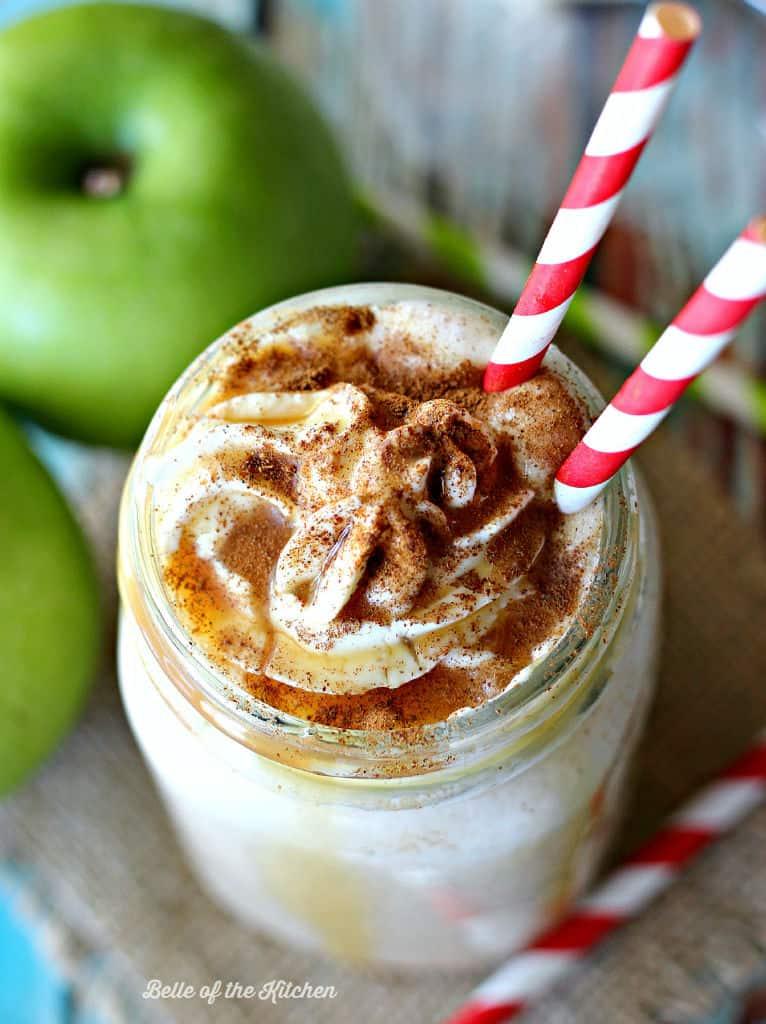 Haunted Caramel Apple Shake