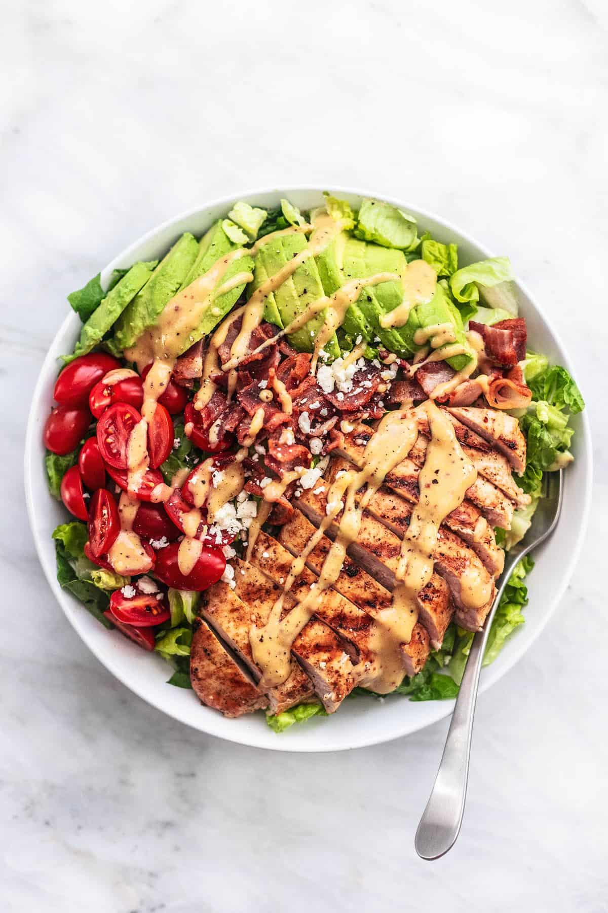 Grilled Chicken & Avocado Salad