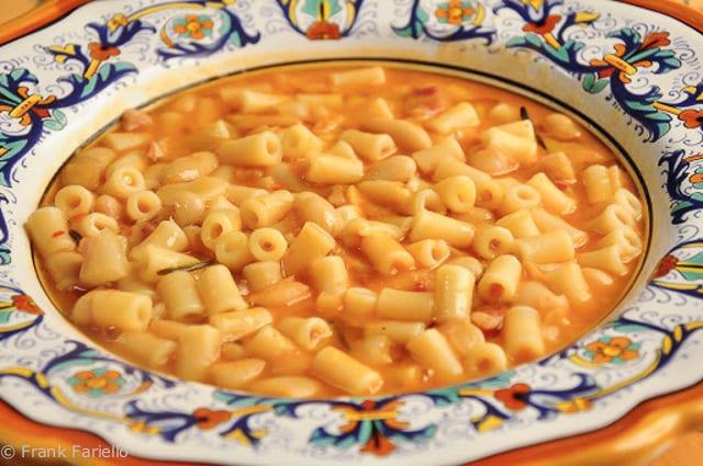 A Taste of Italy: Hearty Pasta e Fagioli Soup.