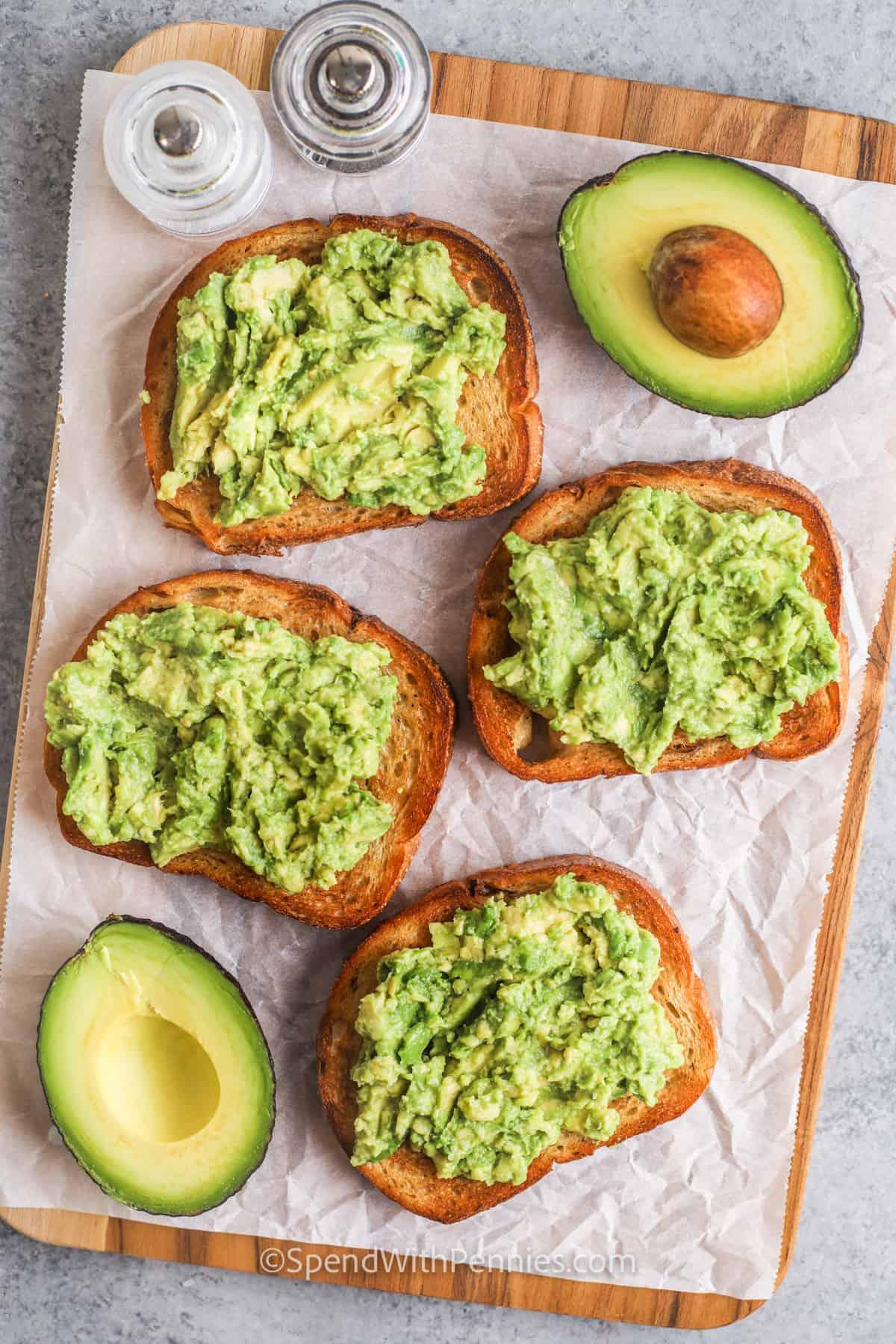 Avocado & Egg Breakfast Toast