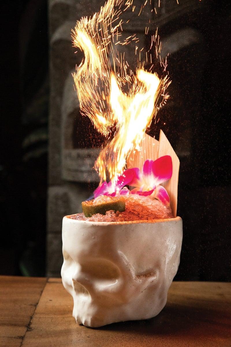 Fire Crown Whiskey Smash