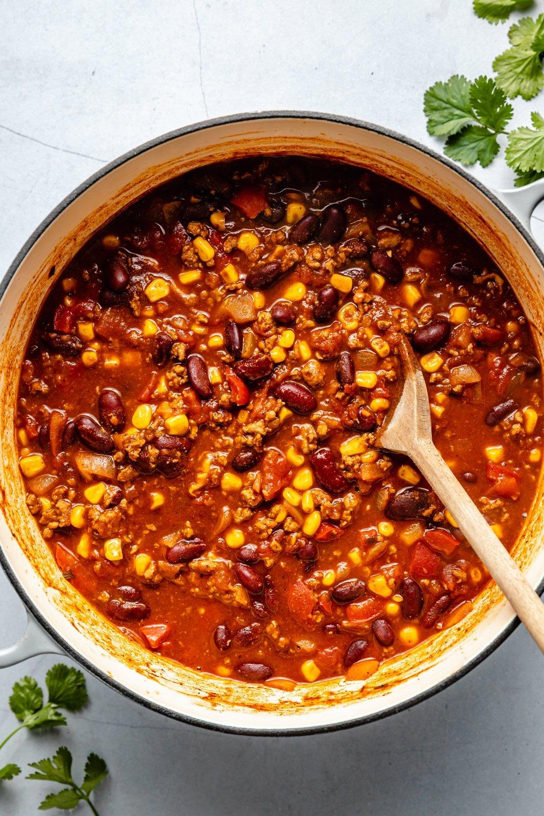 Batch-Cook Your Way to Better Lunches with This Turkey Chili.