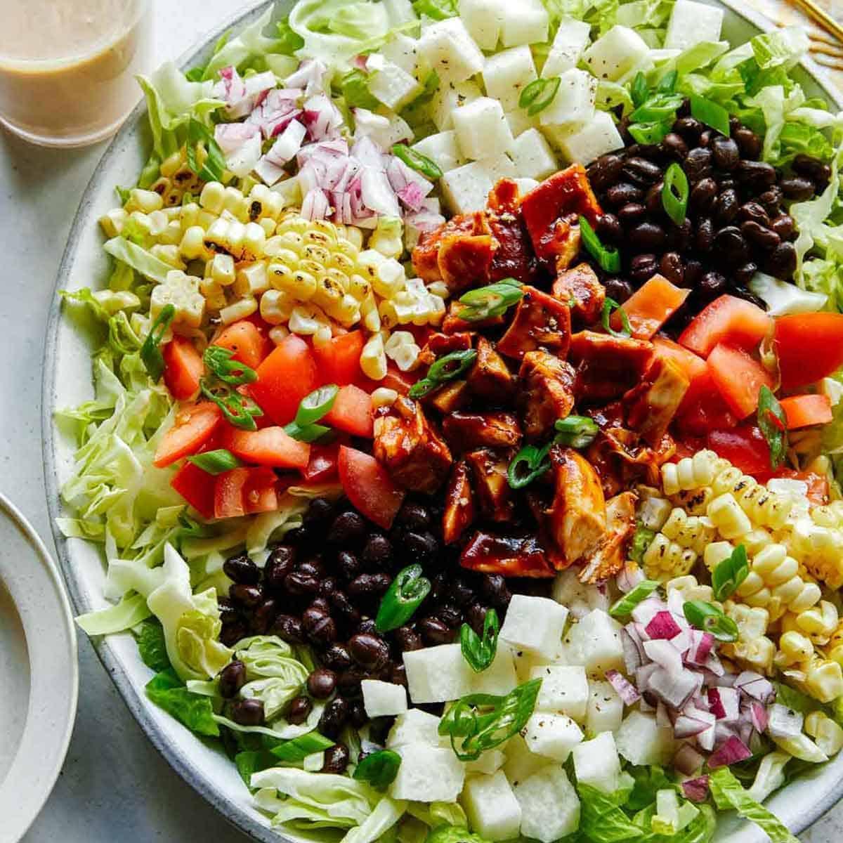 Not Your Average Cobb: The Ultimate BBQ Ranch Chicken Salad.