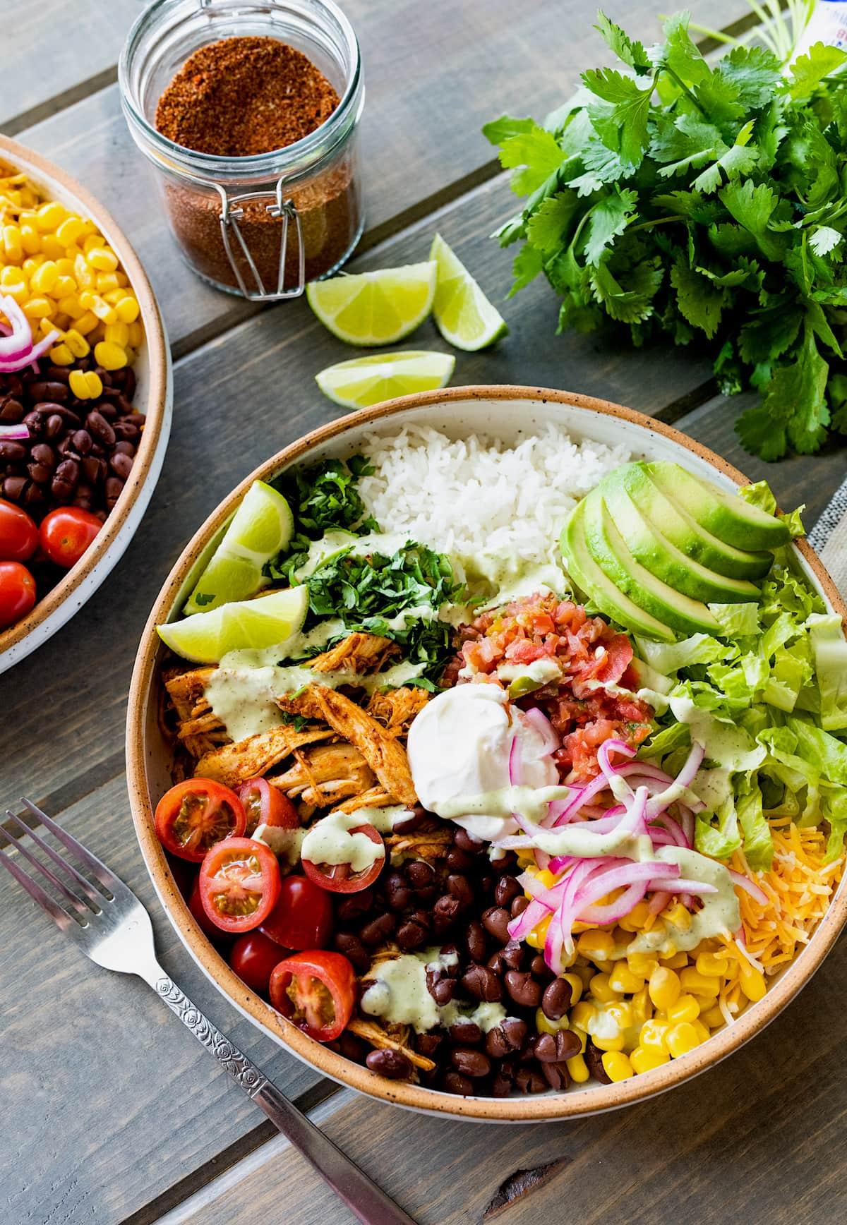 The Ultimate Meal Prep Burrito Bowls (Better Than Chipotle).